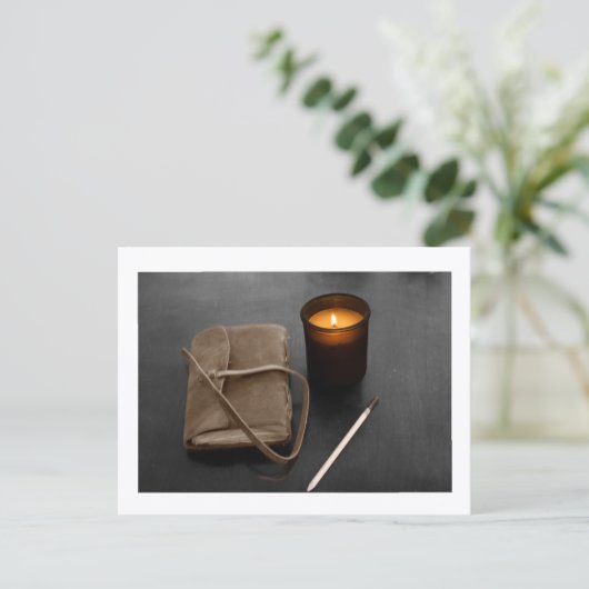 Write to Dream by Approachable Wolf J. H. Thornton ポストカード (スタンド正面)