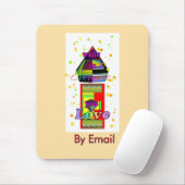 Write To Everyone By Email Computer マウスパッド (マウス)