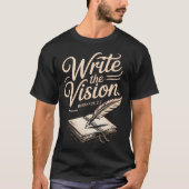 Write Vision Religious Verse Bible Tシャツ (正面)