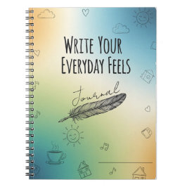 Write Your Everyday Feels Journal – Mindful Gift ノートブック