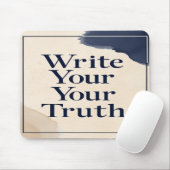 Write Your Truth オプション2 マウスパッド (マウス)