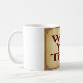 Write Your Truth オプション3 コーヒーマグカップ (左)