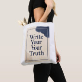 Write Your Truth オプション 3 トートバッグ (クローズアップ)