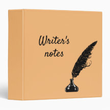 Writerのバインダー、ペンとインク、カスタマイズ可能なスクリプト