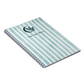 Writerノートブパーソナライズされたック ノートブック (右側)