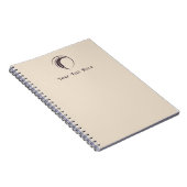 Writerノートブパーソナライズされたック ノートブック (右側)