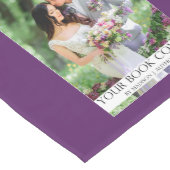 Writer作家ブックの署名パープルまたは選択カラー ミディアムテーブルランナー (コーナー)