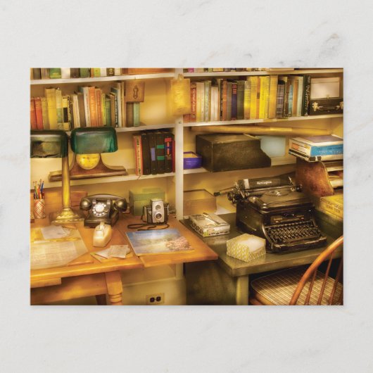 Writer – ライターの机 ポストカード (正面)