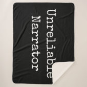 Writer – 信頼できないナレーターI シェルパブランケット (正面)