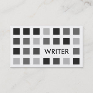 WRITER (正モダン方形) 名刺