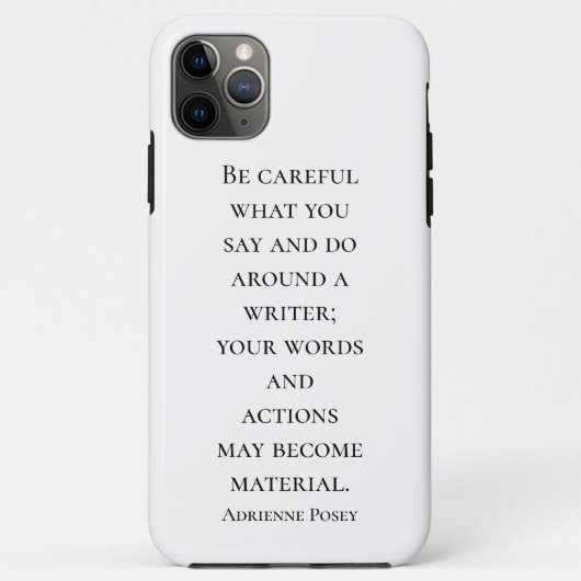 Writer Apple iPhone 11 Pro最大の電話カバー Case-Mate iPhoneケース (裏面)