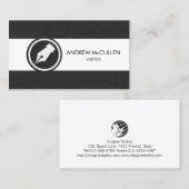 Writer Author Literary 名刺 (正面/裏面)