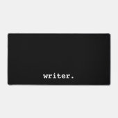 Writer BlackまたはChoose Your Color デスクマット (正面)