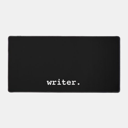 Writer BlackまたはChoose Your Color デスクマット (正面)