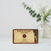 Writer Editor校正リーダー作家名刺 名刺 (スタンド正面)