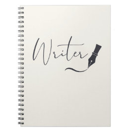Writer Fountain Pen Script Notebook ノートブック