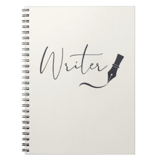 Writer Fountain Pen Script Notebook ノートブック