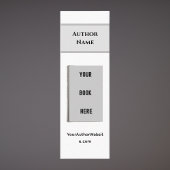 Writer or Author Mini Bookmark For Promotions スキニー名刺