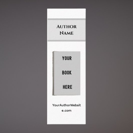 Writer or Author Mini Bookmark For Promotions スキニー名刺