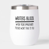Writers Block Funny Imaginary Friends Author Write (正面)
