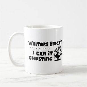 Writer's Block is Ghosting コーヒーマグカップ