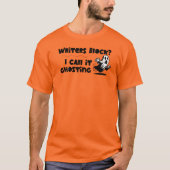Writer's Block is Ghosting Tシャツ (正面)