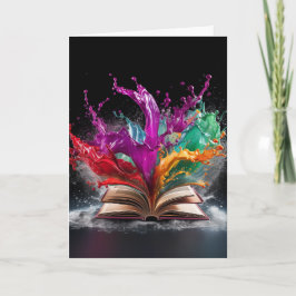 Writer's Delight Greeting Card カード