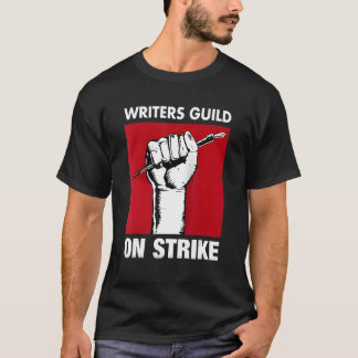 Writers Guild Of America On Strike Anti AI Chatbot Tシャツ