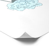 Writers Life Draft Author Process Motto ポスター (角)