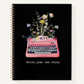 Writers Notebook、Black 書 your own story ノートブック (正面)