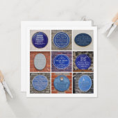 Writers' Plaques カード (正面/裏面インサイチュ)