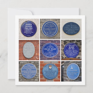 Writers' Plaques カード