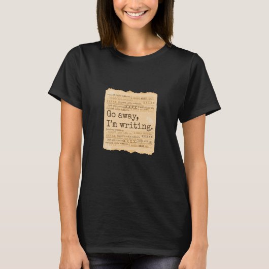 Writers Quotes Writing Tシャツ (正面)