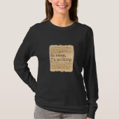 Writers Quotes Writing Tシャツ (正面)