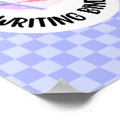 writing binder title page insert ポスター (角)