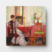 Writing by Gari Melchers, フォトプラーク (正面)