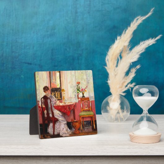 Writing by Gari Melchers, フォトプラーク (インサイチュ)