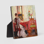 Writing by Gari Melchers, フォトプラーク (正面)