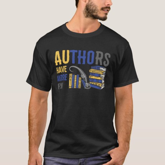 Writing Novelist Lifestyle LGBT Author Thing Boys Tシャツ (正面)