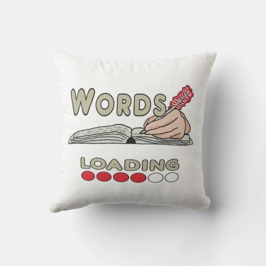 Writing Words クッション (裏面)