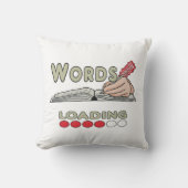 Writing Words クッション (正面)