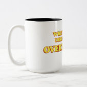 Written and Directed by Overthinking Shirt ツートーンマグカップ (左)