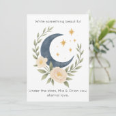 Written in the stars. 招待状 (スタンド正面)