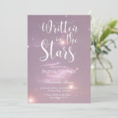 Written in the Stars Bridal Shower  招待状 (スタンド正面)