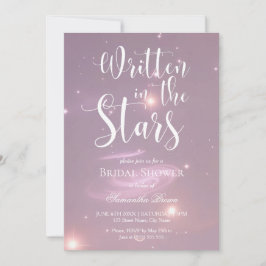 Written in the Stars Bridal Shower  招待状