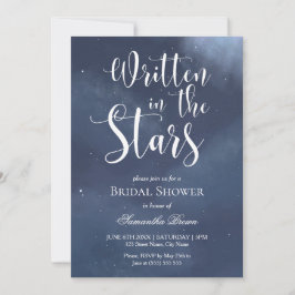 Written in the Stars Bridal Shower  招待状
