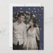 Written in the Stars Celestial Moody Wedding 招待状 (裏面)