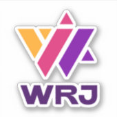 WRJノートパソコンステッカー シール (正面)
