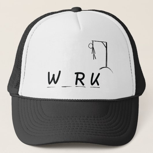 WRKの絞首刑執行人 キャップ (正面)