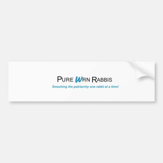 WRNバンパーステッカー バンパーステッカー (正面)